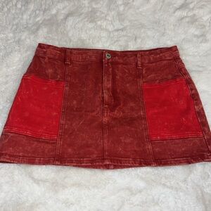 PrettyLittleThing SHAPE Denim Skirt